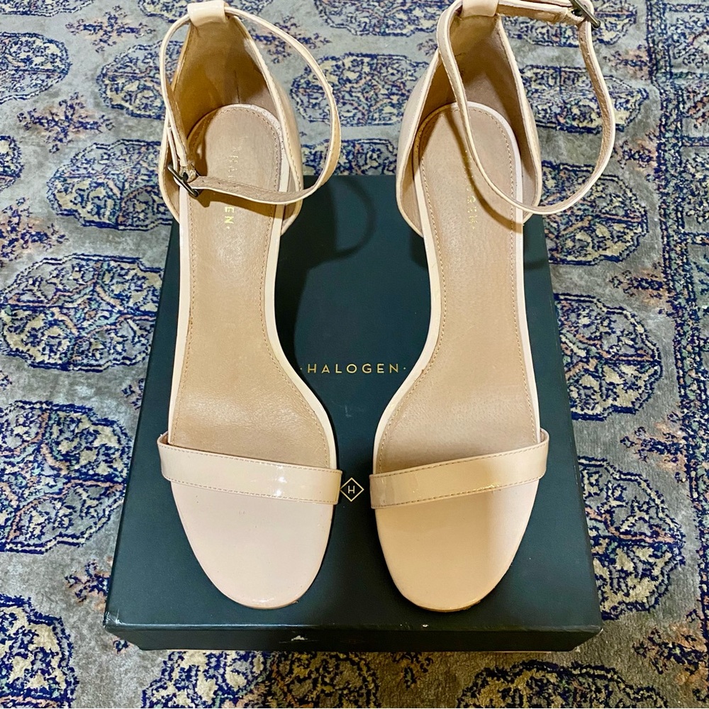 Halogen Audrey Ankle Strap Sandal Sz 10
